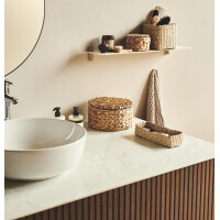 NHG Aufbewahrungs-Körbchen CLARA mit Deckel M, rund