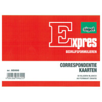 Expres Correspondentiekaart, 200 grams, A6 liggend,...