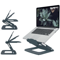 LEITZ Notebook-Ständer Ergo, aus Kunststoff, dunkelgrau