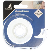 kangaro Handabroller inkl. 1 Klebefilmrolle, 19 mm x 33 m
