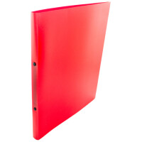 kangaro Ringbuch, 2-Ring-Mechanik, PP, DIN A4, rot