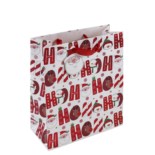 Clairefontaine Weihnachts-Geschenktüte "Hohoho II", klein