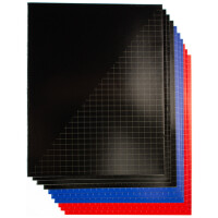 kangaro Schulheft, DIN A5, 10 mm kariert, farbig sortiert