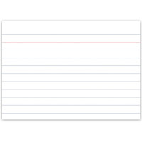 kangaro Karteikarten, DIN A7, liniert, weiß