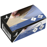 kangaro Büroklammern, verzinkt, 30 mm, silber