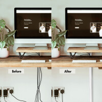 LogiLink Kabelschlauch mit Reißverschluss, 5,0 m,...