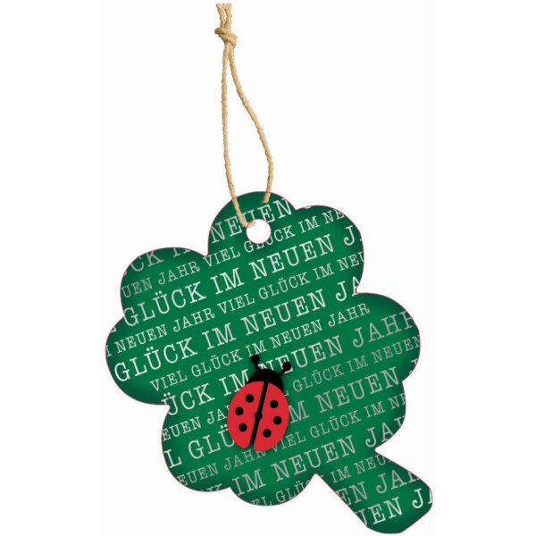 CACTUS Neujahrs-Geschenkanh&auml;nger "Gl&uuml;cksschwein"