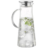 Esmeyer Glaskaraffe FARO, mit Griff, 1,7 Liter