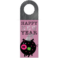 CACTUS Neujahrs-Flaschenanhänger...