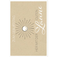 SUSY CARD Geburtstagskarte Bee yourself...