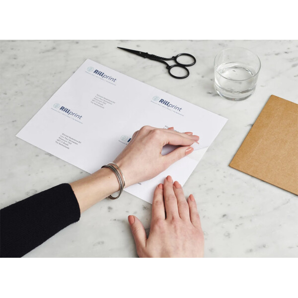 rillprint Universal-Etiketten, 210 x 99 mm, wei&szlig;