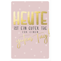 SUSY CARD Geburtstagskarte Bee yourself "Lachende...