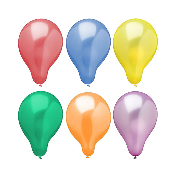 PAPSTAR Luftballons "Metallic", farbig sortiert