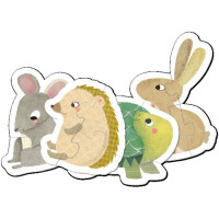 APLI kids Puzzle "My first Tierbabys", 12 Teile