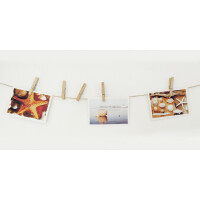 KLEIBER Wäscheklammern, aus Holz, Länge: 90 mm