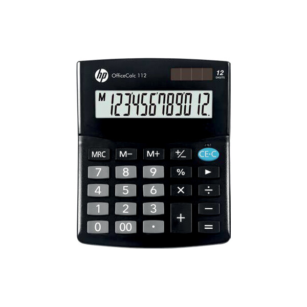 hp Tischrechner "OfficeCalc 112", schwarz