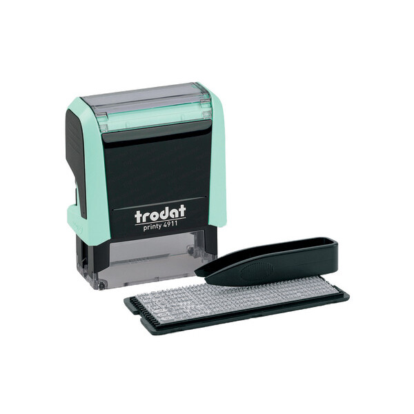 trodat Textstempel-Set Printy 4911 Typomatic, pastell-gr&uuml;n