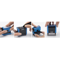 trodat Textstempel-Set Printy 4911 Typomatic,...