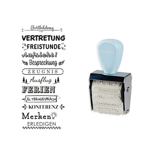 trodat Kreativstempel Creative Mini "Schulplaner"