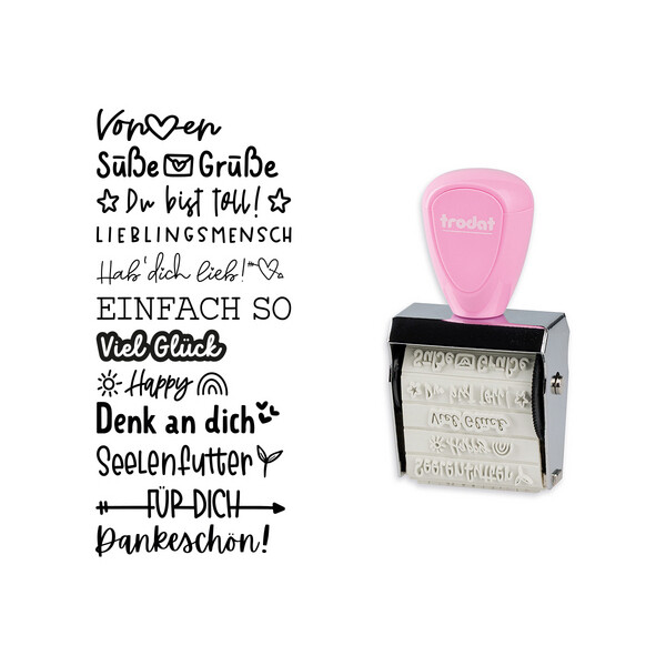 trodat Kreativstempel Creative Mini "Schulplaner"
