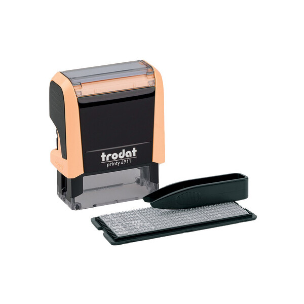 trodat Textstempel-Set Printy 4911 Typomatic, pastell-rosa