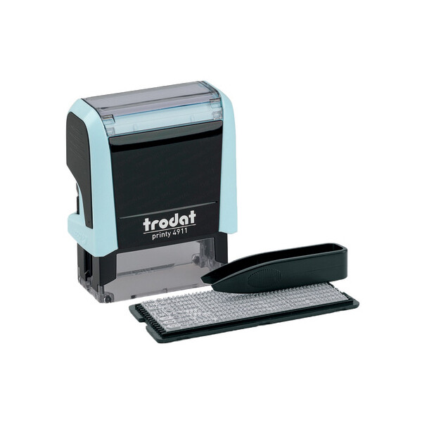 trodat Textstempel-Set Printy 4911 Typomatic, pastell-rosa