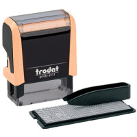 trodat Textstempel-Set Printy 4911 Typomatic, pastell-rosa