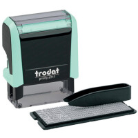 trodat Textstempel-Set Printy 4911 Typomatic, pastell-rosa