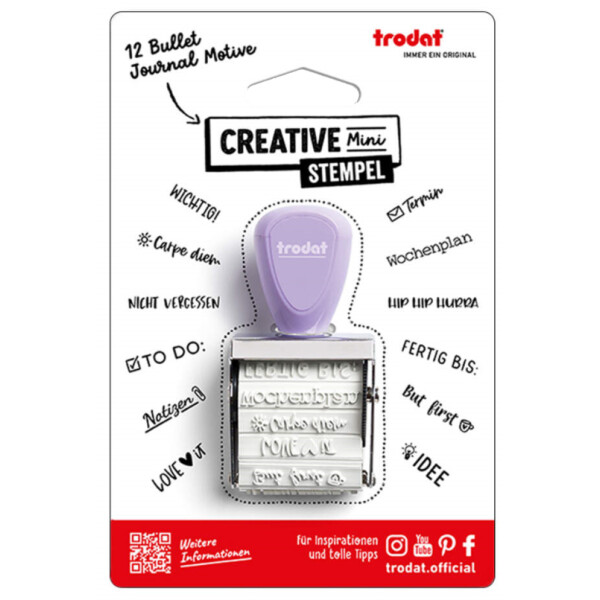 trodat Kreativstempel Creative Mini "Zierleisten"