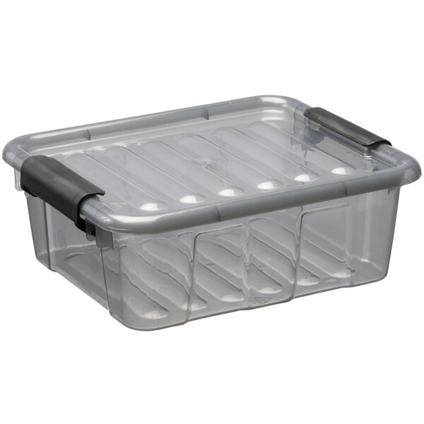plast team Aufbewahrungsbox HOME BOX, 3,0 Liter, transparent