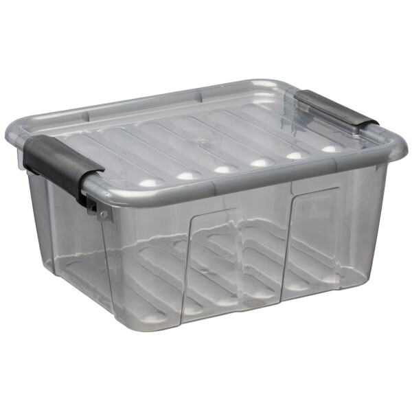 plast team Aufbewahrungsbox HOME BOX, 2,0 Liter, transparent
