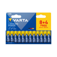 VARTA Alkaline Batterie "LONGLIFE POWER",...