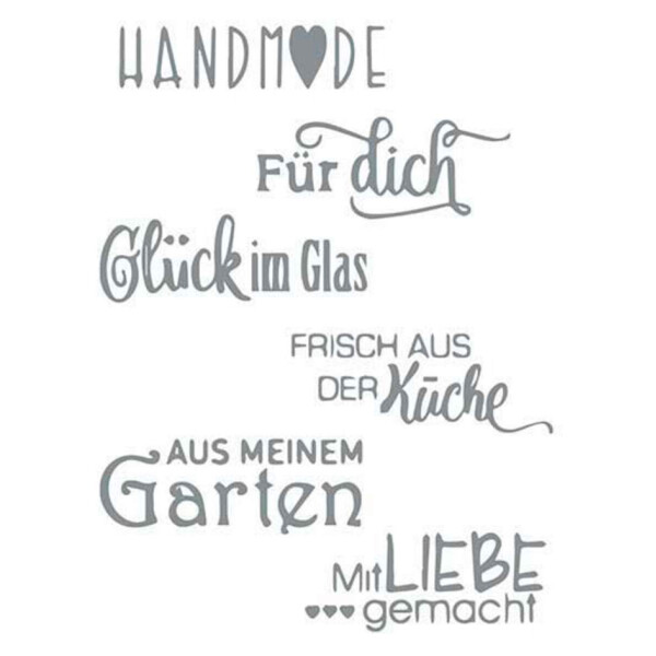 trodat Kreativstempel-Set VINTAGE "Besondere Anlässe"