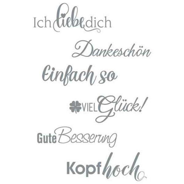 trodat Kreativstempel-Set VINTAGE "Besondere Anlässe"