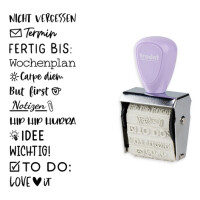 trodat Kreativstempel-Set Creative Mini "Bullett...