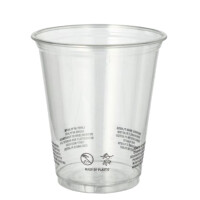 STARPAK Kunststoff-Trinkbecher, PET, 0,3 l, transparent