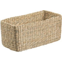 NHG Aufbewahrungs-Körbchen STIG M, aus Seegras, eckig
