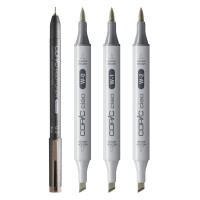 COPIC Marker ciao, 3+1 Set SHADE "Light Warm Gray"