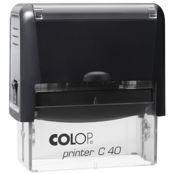 COLOP Textstempel Printer C40, 6-zeilig, schwarz