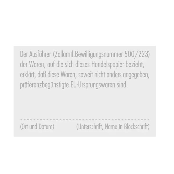 COLOP Textstempel Expert 3600, 8-zeilig, Gutschein