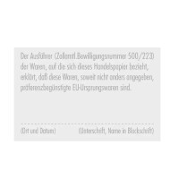COLOP Textstempel Expert 3600, 8-zeilig, Gutschein