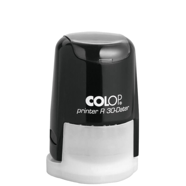 COLOP Datumstempel Printer R 30-Dater, rund, schwarz