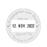 COLOP Datumstempel Printer R 30-Dater, rund, schwarz