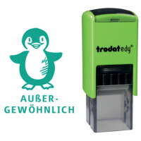 trodat Motivationsstempel Edy "Pinguin", grün