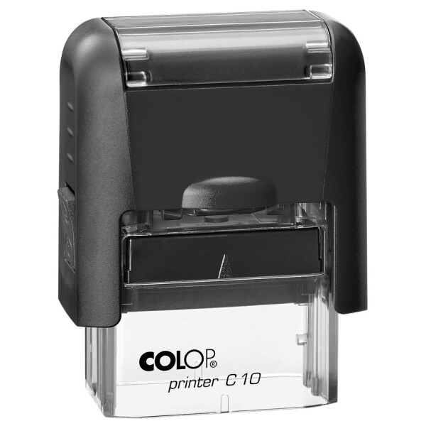 COLOP Textstempel Printer C10, 3-zeilig, schwarz