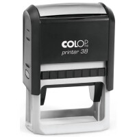 COLOP Textstempel Printer 38, 7-zeilig, schwarz
