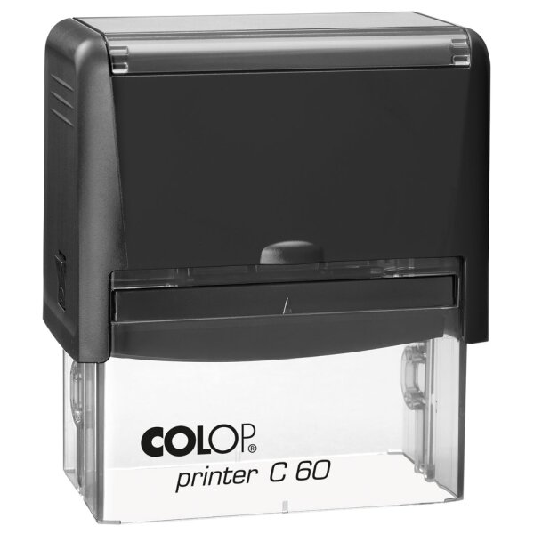 COLOP Textstempel Printer C60, 8-zeilig, schwarz