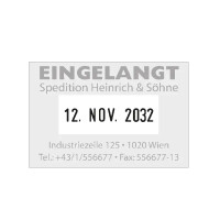 COLOP Datumstempel Expert 3360, 4-zeilig, Gutschein