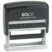 COLOP Textstempel Mini-Print S110, schwarz