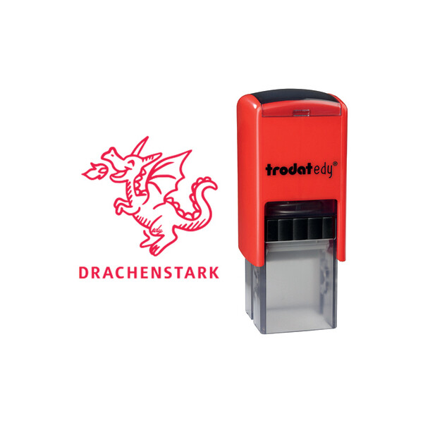 trodat Motivationsstempel Edy "Drache", rot